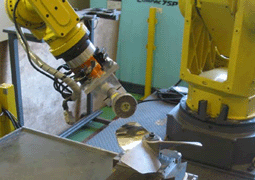 Polishing with Industrial Robot