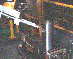 Robot under chamfering