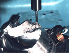 Machining of impeller